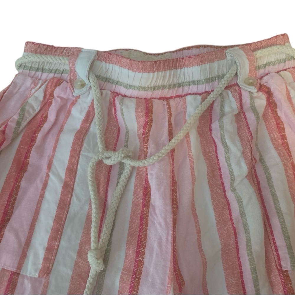 btween Pink and White Striped Girls Pants - Picture 3 of 7